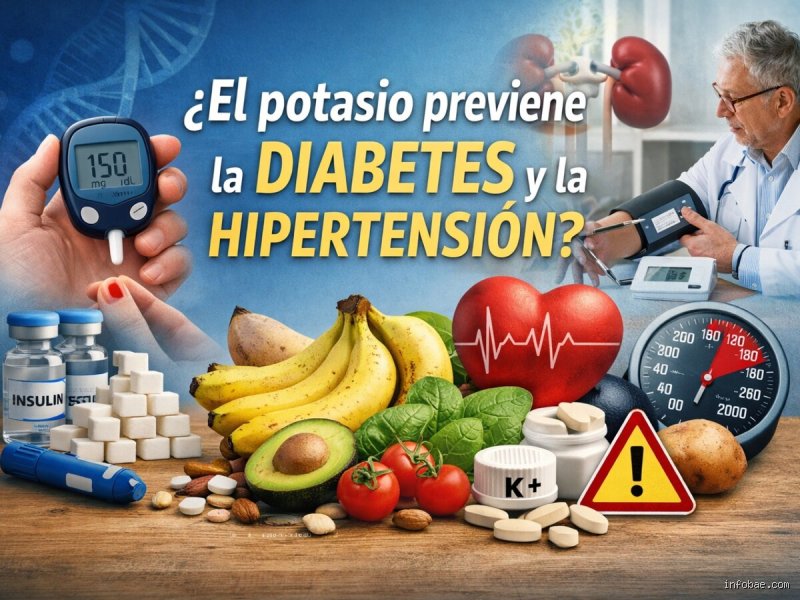 ¿El potasio aumenta el nivel de azúcar en la sangre? (Parte 1: Fundamentos bioquímicos y mitos clínicos)