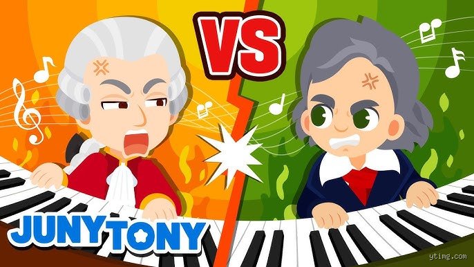 ¿Quién fue mejor pianista, Beethoven o Mozart en el eterno duelo de titanes?