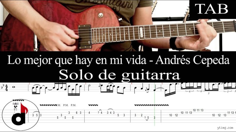 ¿Cómo tocar lo mejor que hay en mi vida en guitarra?