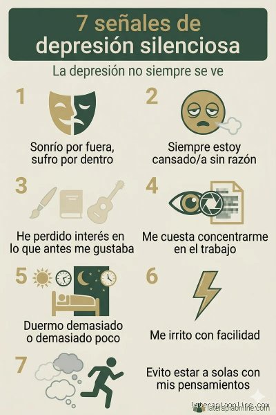 ¿Cuál es la depresión silenciosa?