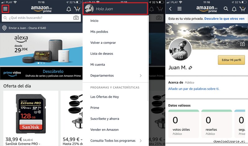 ¿Dónde busco mi perfil?