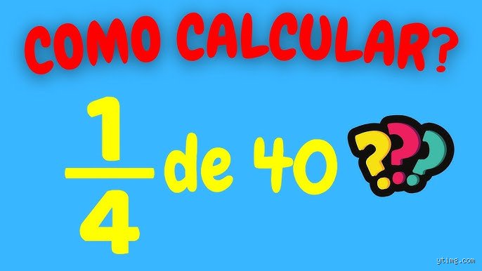 Cómo sacar 1/4 de 40: el manual definitivo para dominar las proporciones básicas sin perder los estribos