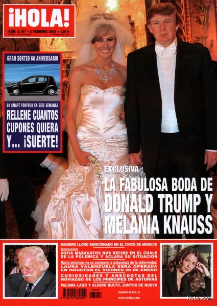 El Factor Cronológico en la Cúspide del Poder: ¿Cuántos años le lleva Donald Trump a Melania? (Parte I)