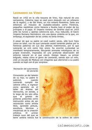 ¿Puedes resumir la vida de Leonardo da Vinci?