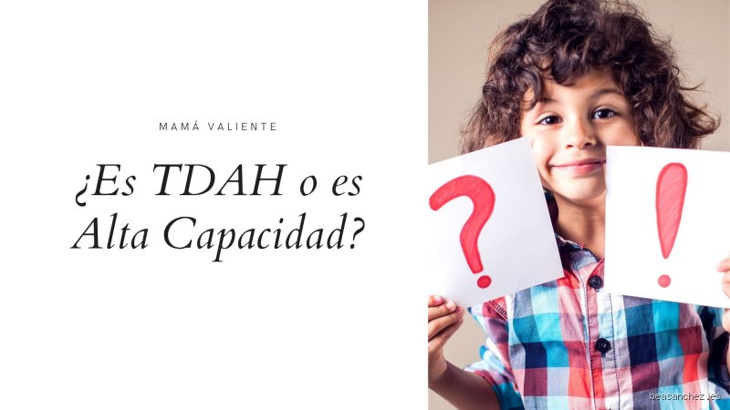 ¿Cómo diferenciar TDAH de AACC?