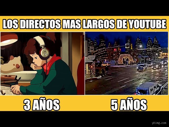 ¿Cuál es el en vivo más largo de YouTube? (Primera Parte)