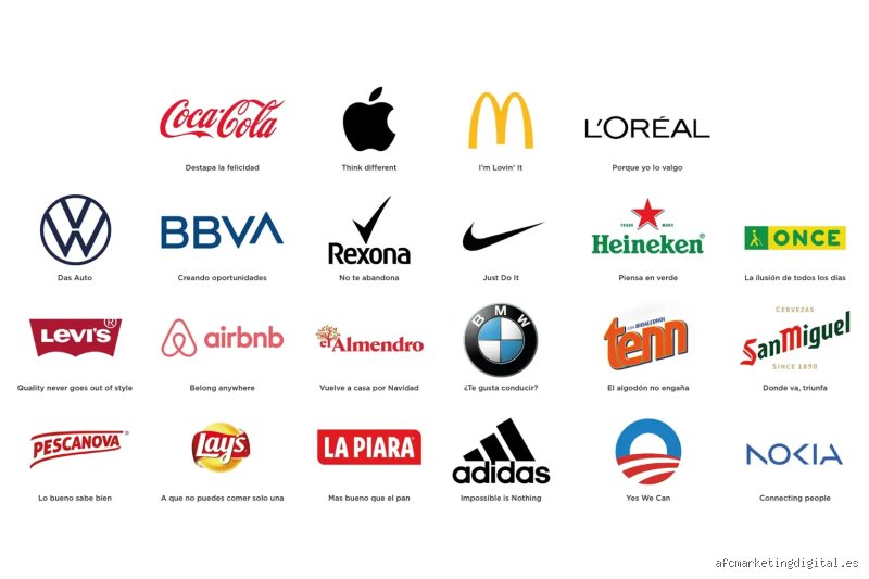 ¿Cuáles son 10 ejemplos de slogans publicitarios famosos?