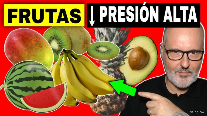 Descubre cuáles son 10 frutas que ayudan a bajar la presión arterial de forma natural y eficaz