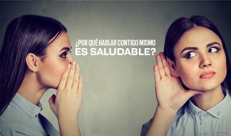 ¿Es normal hablar con uno mismo en voz alta?