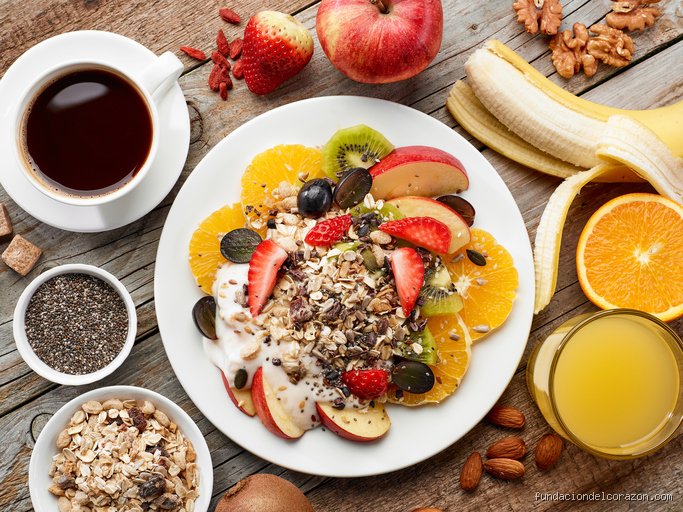 ¿Qué desayuno es bueno para el corazón?