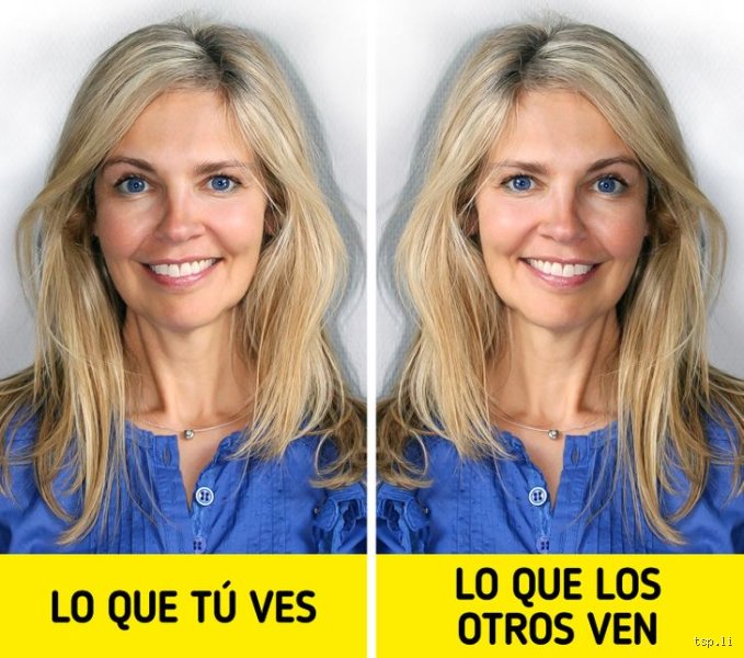 ¿Realmente te pareces a como te ves en el espejo?