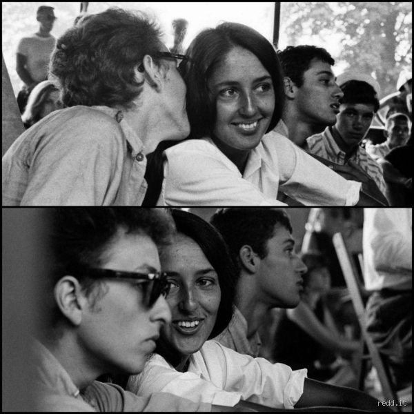 ¿Son Bob Dylan y Joan Baez amigos ahora?