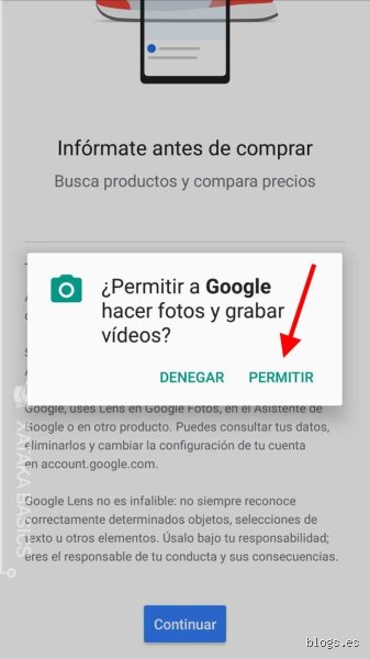 ¿Dónde está Lens en Google Fotos?