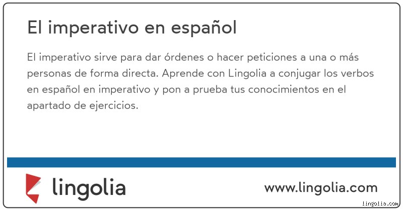 ¿Qué significa imperativo en español? Guía definitiva para dominar este concepto gramatical