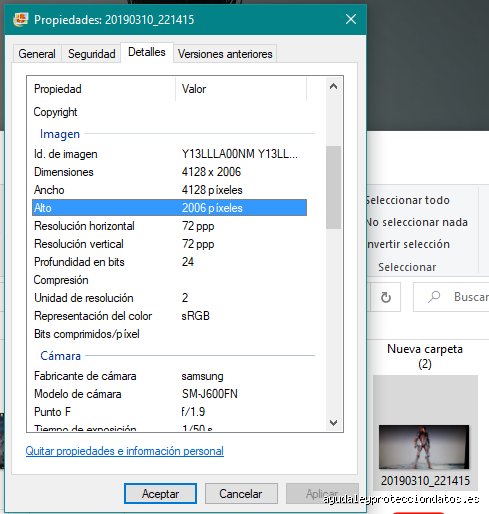¿Cómo obtener datos de una fotografía?