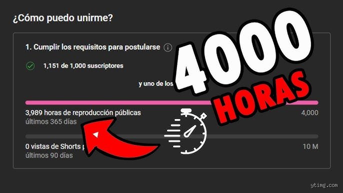 ¿Cómo obtener las 4000 horas en YouTube y no morir en el intento creando contenido vacío?
