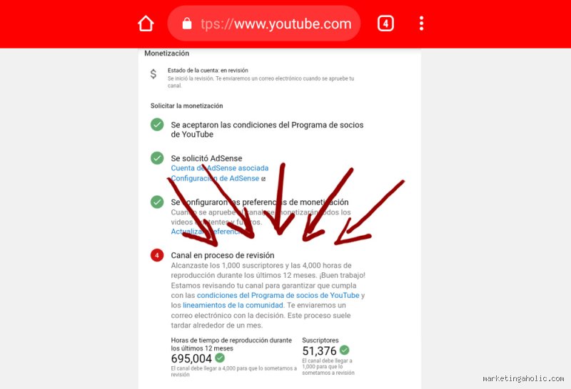 ¿Cómo puedo saber si mi canal de YouTube será monetizado? (Primera Parte)