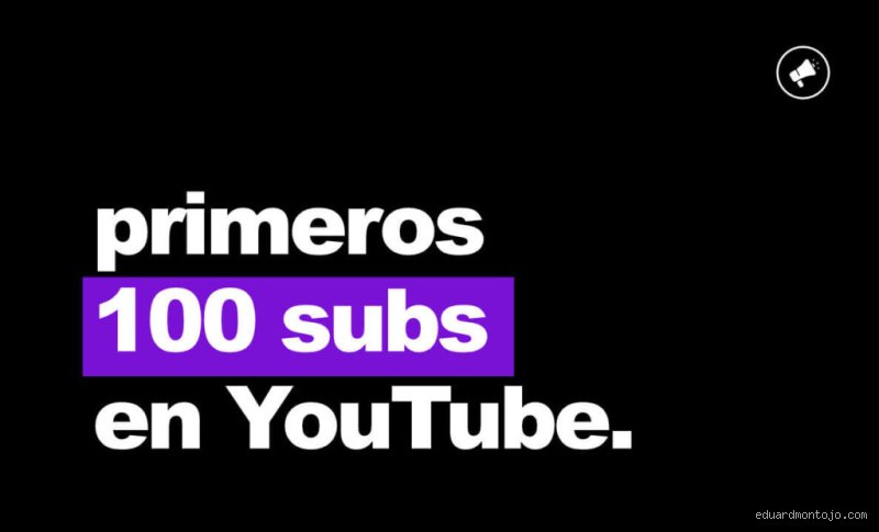 ¿Conseguir 100 suscriptores en 2 meses es un buen resultado en el implacable algoritmo actual?