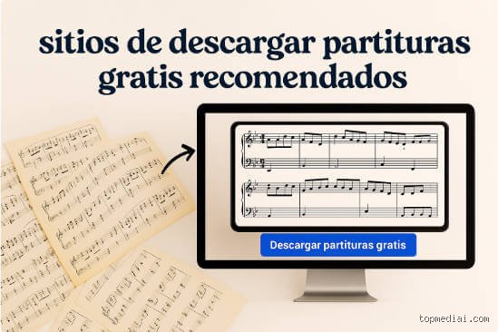 ¿Cuáles son las mejores páginas para descargar partituras?