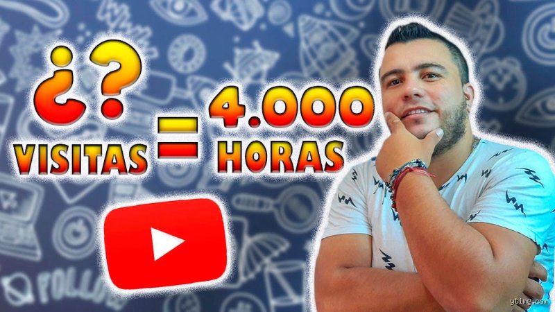 ¿Cuántas vistas son 4000 horas de reproducción para cumplir los requisitos de YouTube?