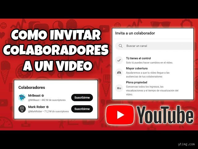 ¿Cuántos colaboradores puedes tener en YouTube?