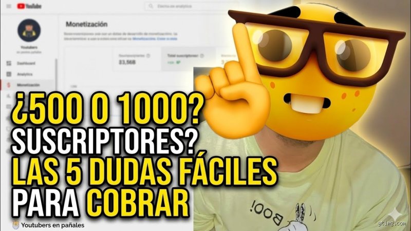 ¿Necesitas 500 o 1000 suscriptores en YouTube? La guía definitiva (Parte 1)