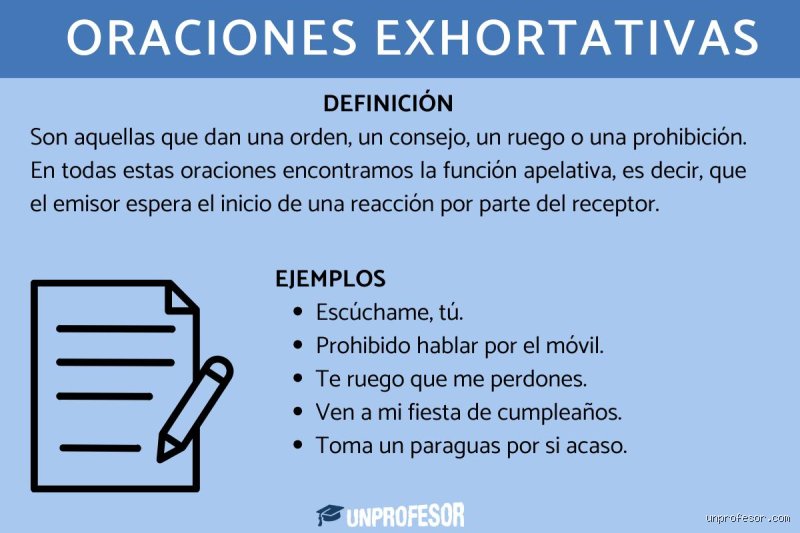 Guía Definitiva de Oraciones Exhortativas: Concepto, Estructura y los Primeros 10 Ejemplos Prácticos (Parte 1)