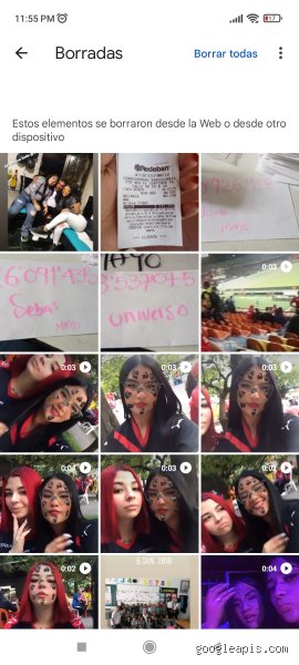 ¿Fotos google recuperar mis fotos borradas?