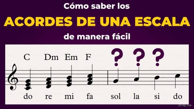 Domina el arte de la armonía: la guía definitiva para aprender cómo sacar los acordes de una escala paso a paso