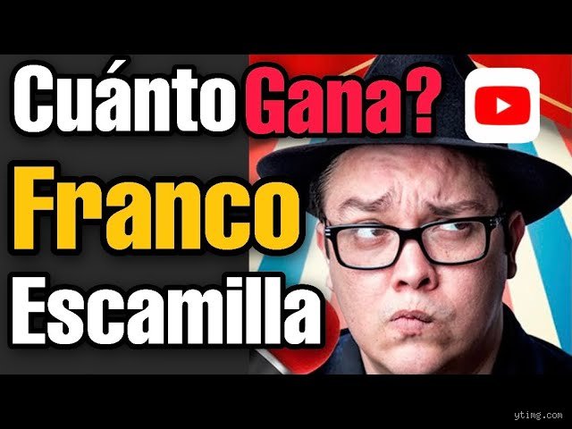 El imperio del sarcasmo: Revelamos cuánto gana Franco Escamilla en YouTube realmente este año