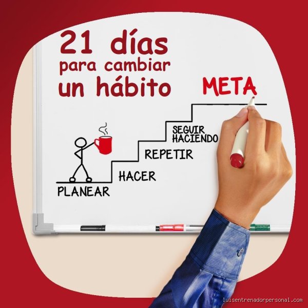 ¿Cómo hacer un hábito en 21 días?