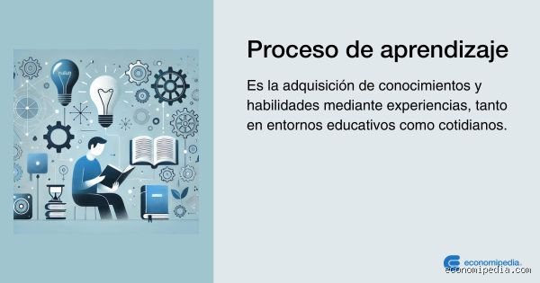 ¿Cómo se llama el proceso de aprender?