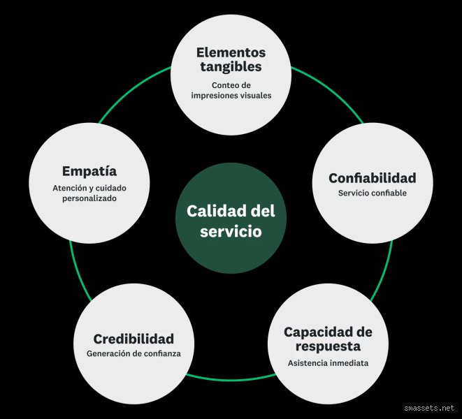 ¿Cuáles son los 5 pilares de un servicio excelente?