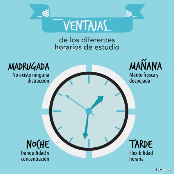 ¿Cuántas horas al día es recomendable estudiar?