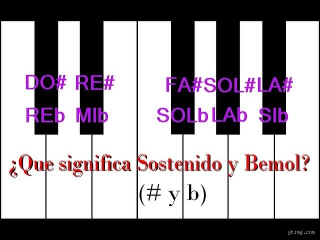 Guia definitiva para aprender como saber si es sostenido o bemol en la partitura