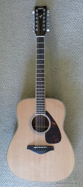 ¿Cómo se le dice a una guitarra de 12 cuerdas?