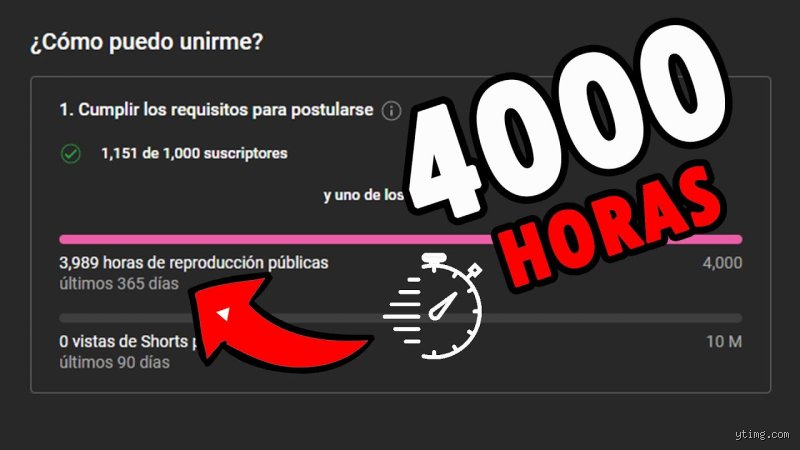 ¿Cómo conseguir las 4 mil horas en YouTube sin morir en el intento?