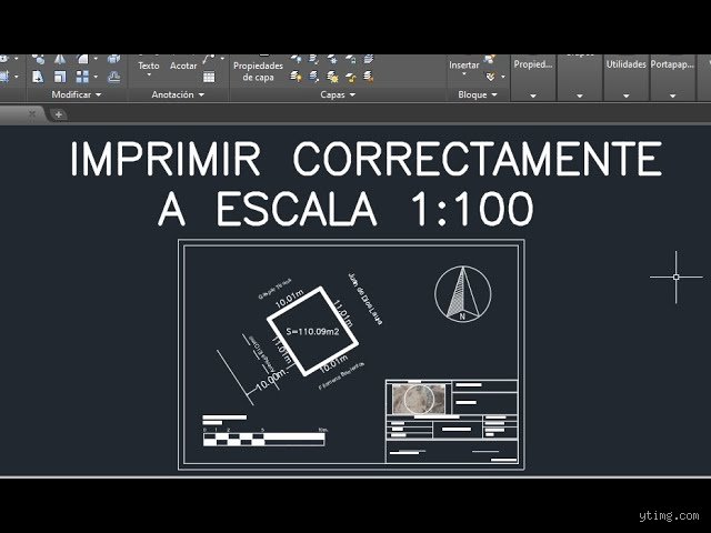 Guia definitiva y secreta sobre como escalar una imagen a escala 1 100 en AutoCAD para proyectos arquitectonicos