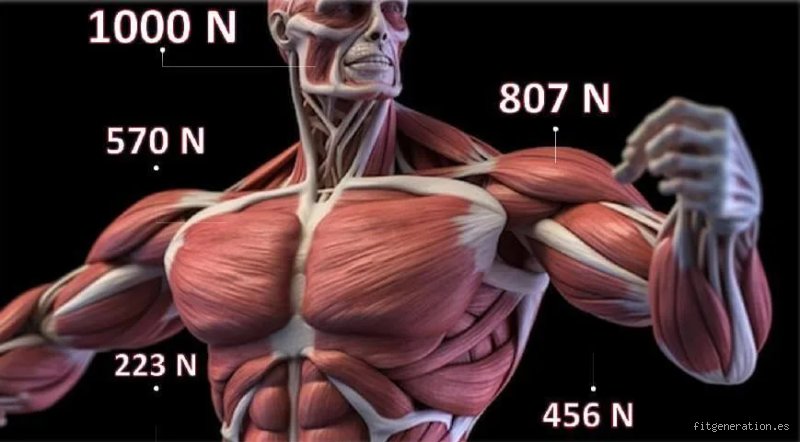 La anatomía del poder: ¿Cuáles son los 3 músculos más fuertes del cuerpo humano y cómo se miden realmente?