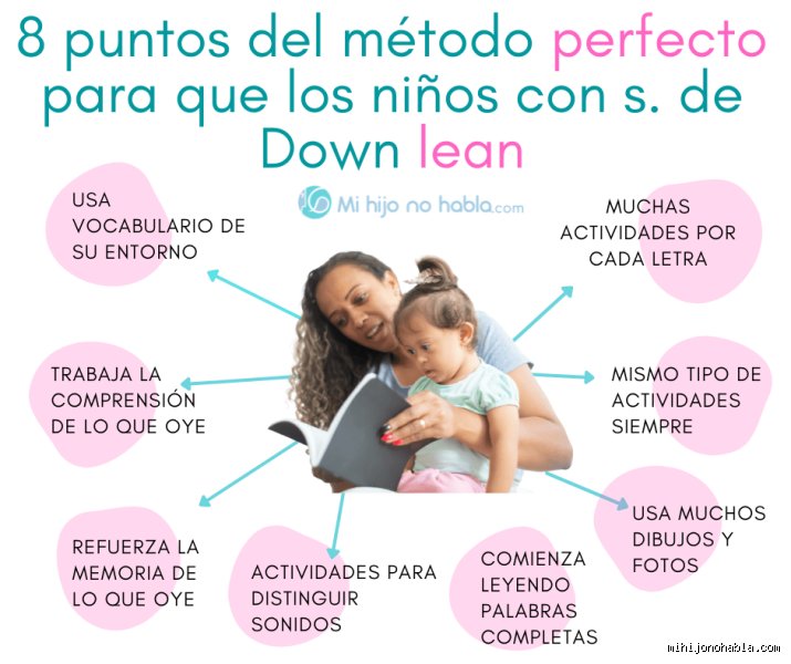 ¿Cómo se le enseña a un niño con síndrome de Down?