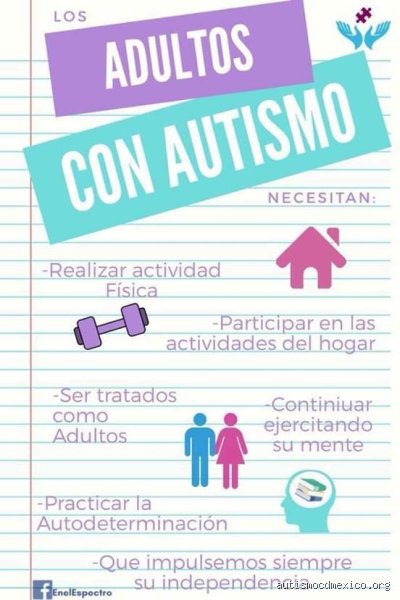 ¿Qué cosas hacen los adultos autistas?