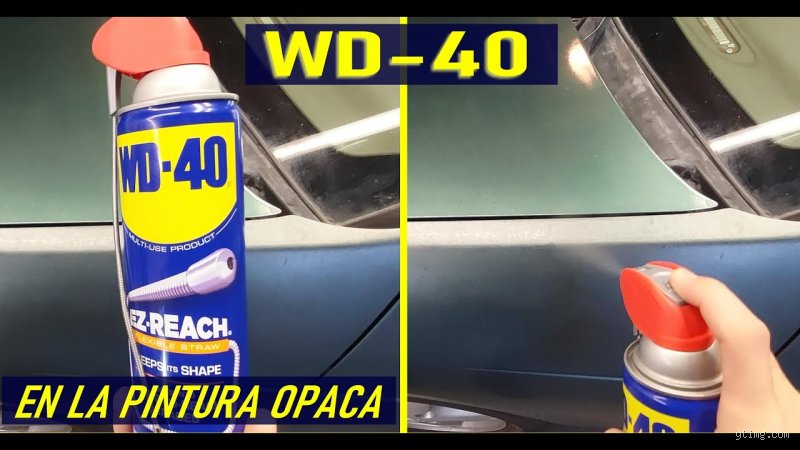 ¿El WD-40 daña la pintura del auto? Analisis tecnico de un mito sobre carrocerias