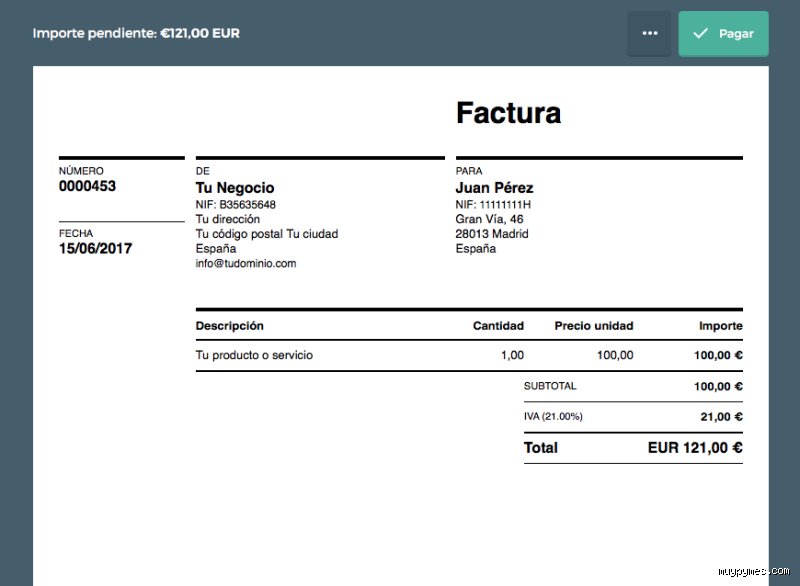 ¿Puede un particular crear una factura?