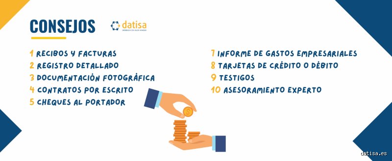 ¿Cómo demostrar los pagos en efectivo?