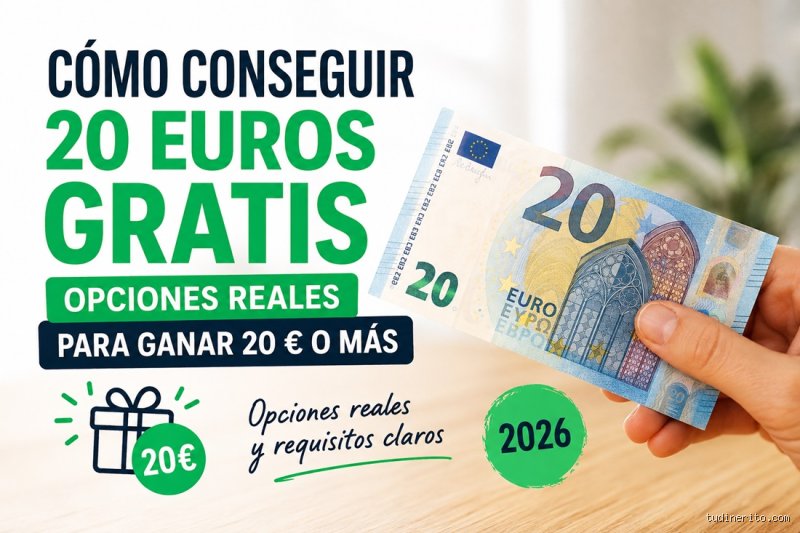 ¿Cómo ganar 20 euros en un día?