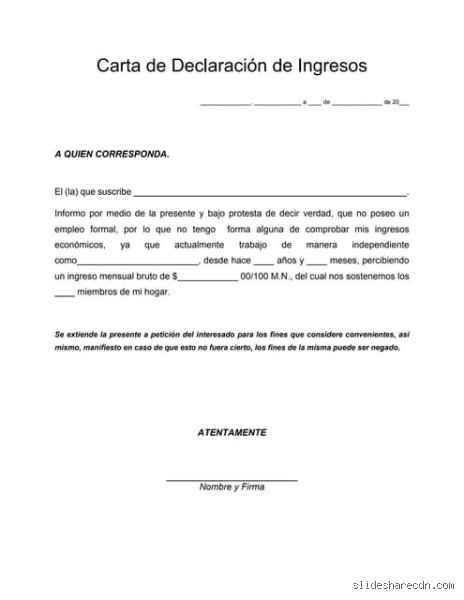 ¿Cómo justificar ingresos?