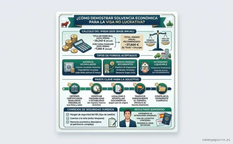 ¿Cuál es la mejor manera de demostrar la solvencia económica?