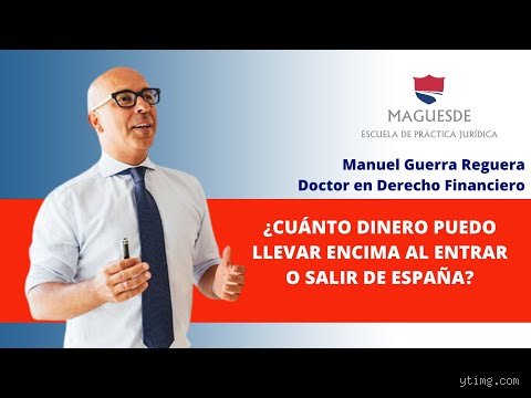 ¿Cuánto dinero es legal llevar encima en España?