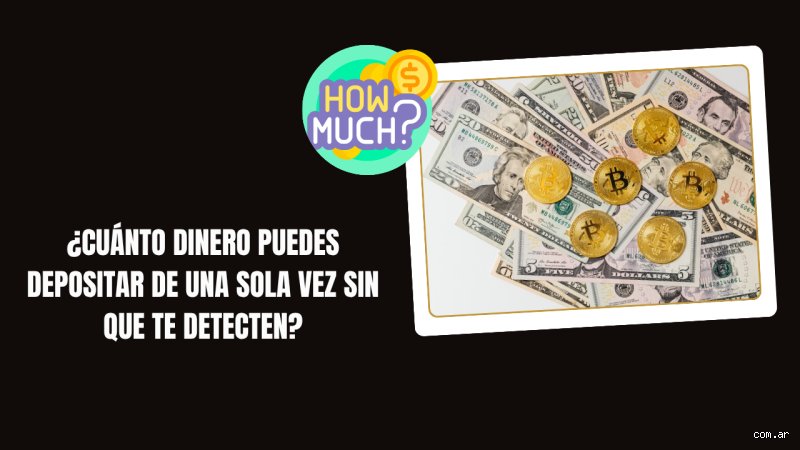 ¿Es malo depositar mucho dinero en efectivo de una sola vez?