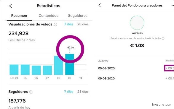 ¿Qué pasa cuando llegas a 1000 vistas en TikTok?